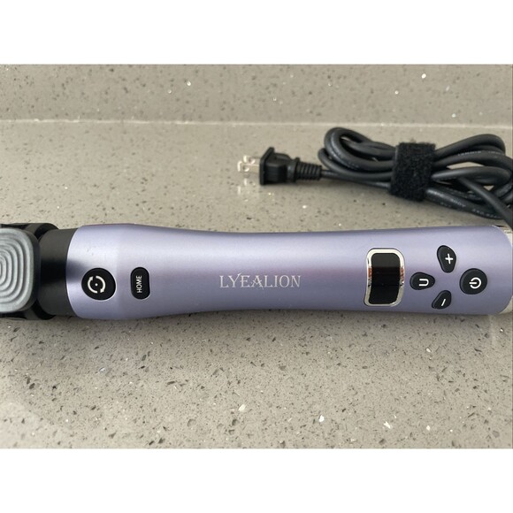 Lyealion SW01 Pink Gray Electric Coated Automatic Hair Curling Iron 1.25" - Picture 2 of 12